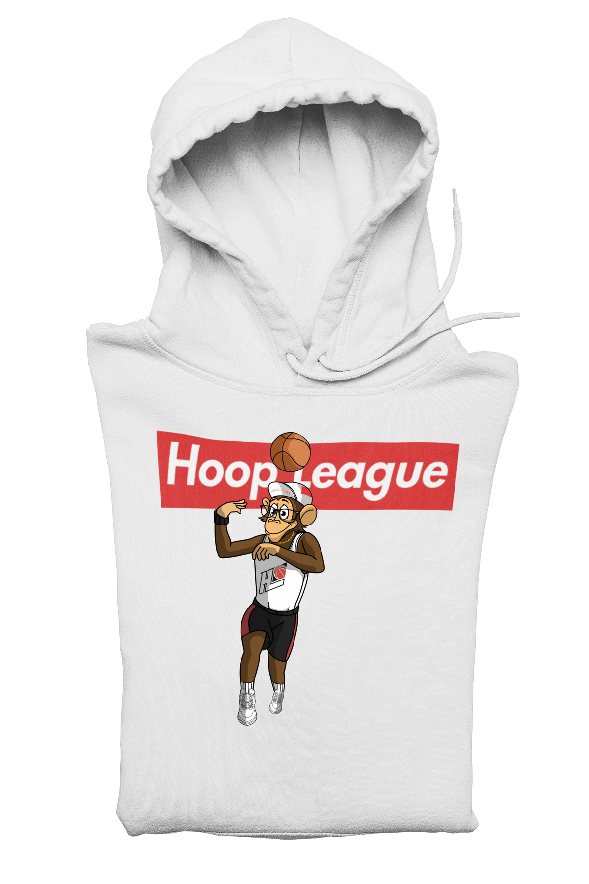 Shop Dimes No Look Pullover Hoodie White