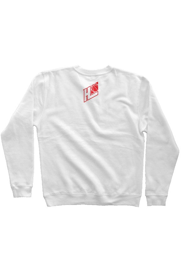 Dimes Level Up Mid Weight Sweatshirt White - Hoop League 