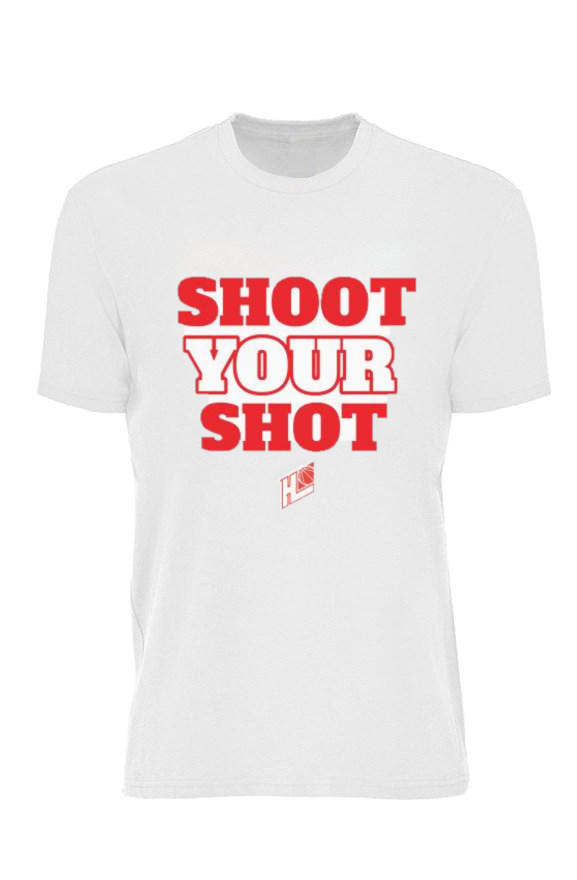 Shoot Your Shot Tagless T Shirt
