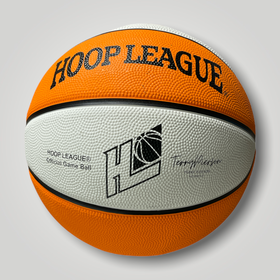 Buy Hoop League Outdoor Rubber Basketball 29.5 Orange/White