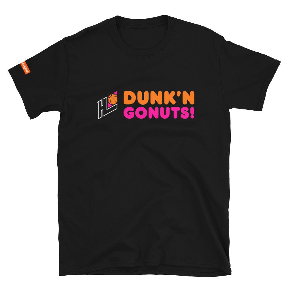 Dunk’n GoNuts! Short-Sleeve T-Shirt - Hoop League 