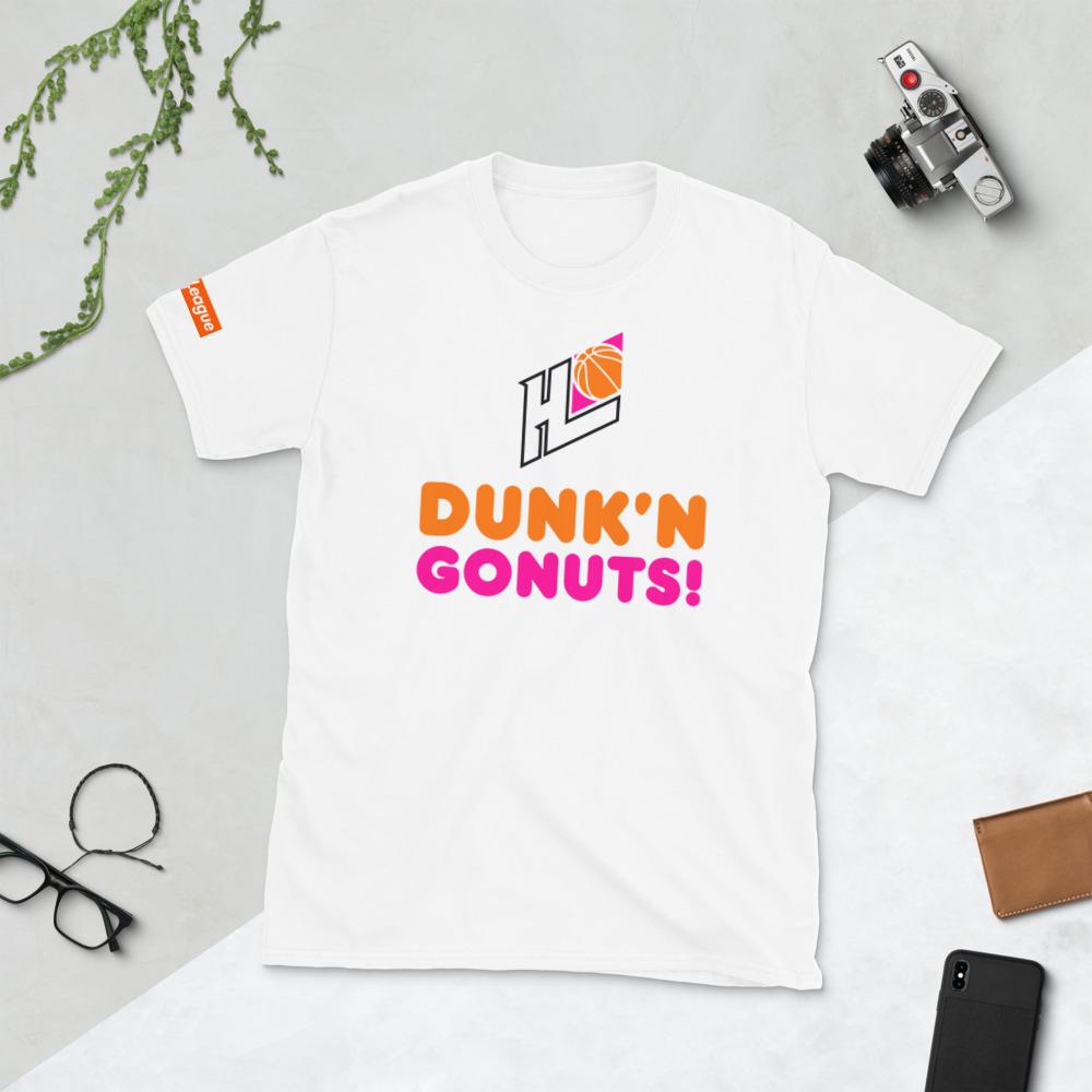 Dunk’n GoNuts Short-Sleeve T-Shirt - Hoop League 