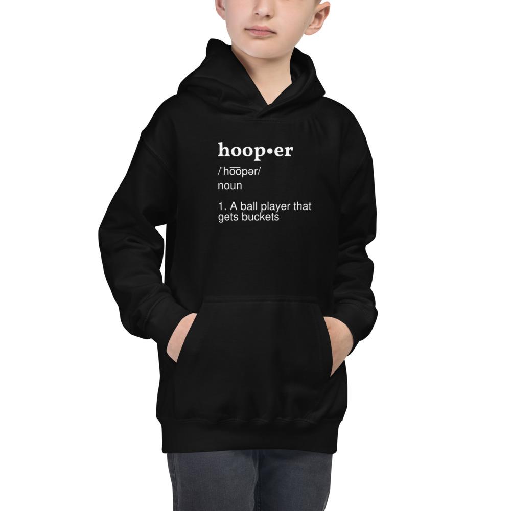 Hoop League Hoopers Definition Youth Hoodie | streetwear