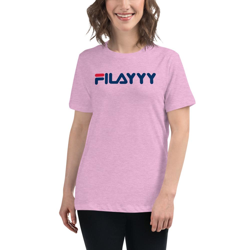 Hoopleague Women&#39;s Filayyy  Relaxed T-Shirt - Hoop League 