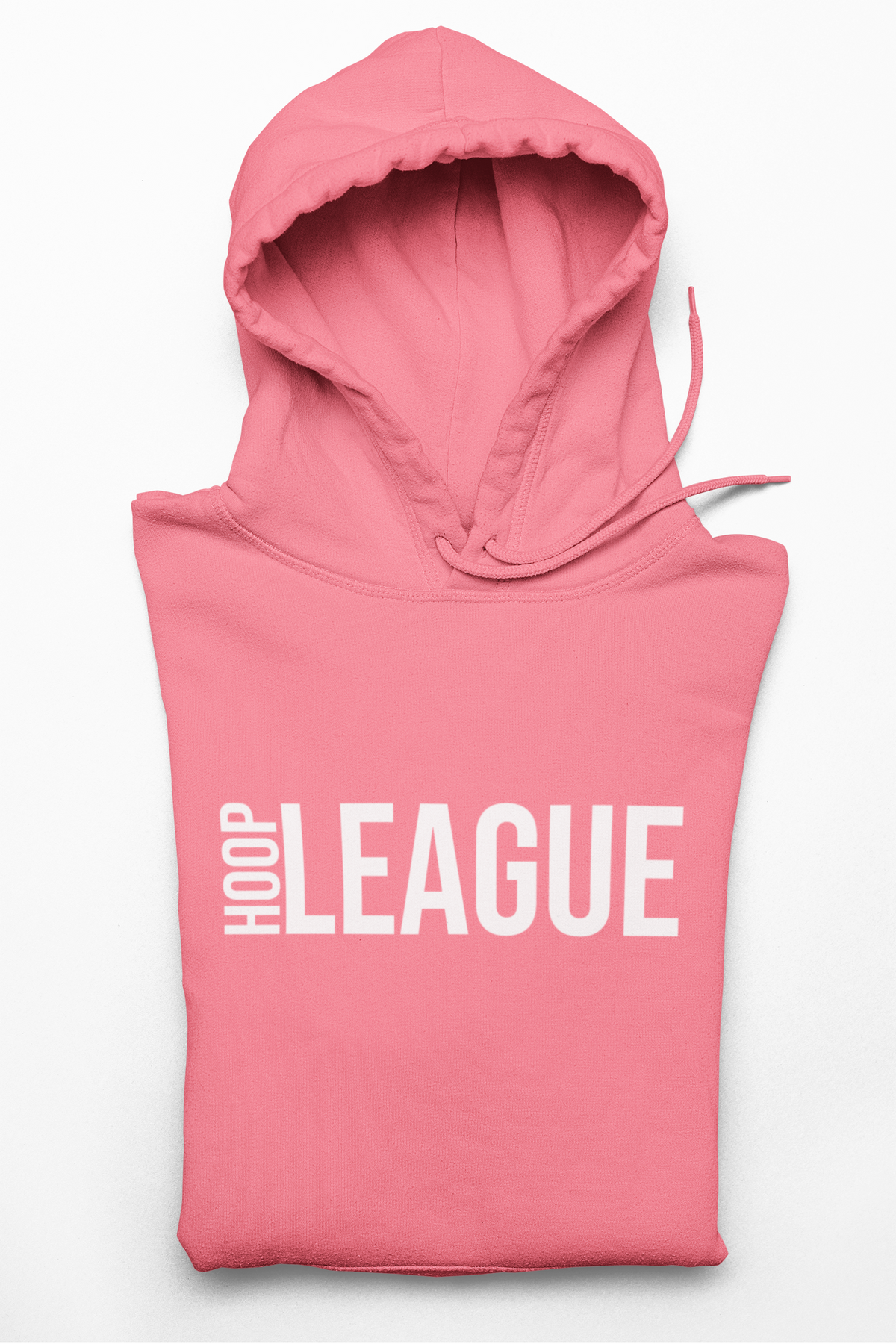 Hoop League Pullover Hoodie Pink