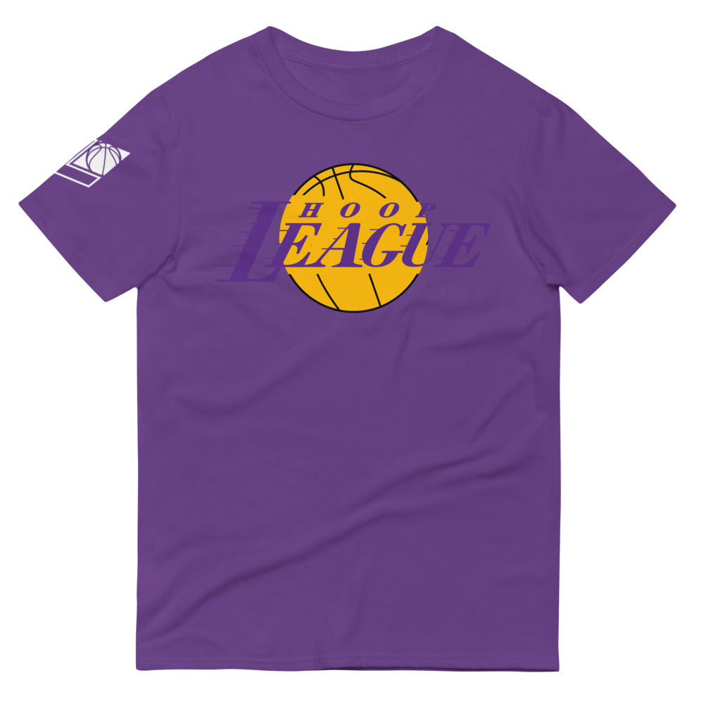 Hoop League Classic LA Purple T-Shirt - Hoop League 
