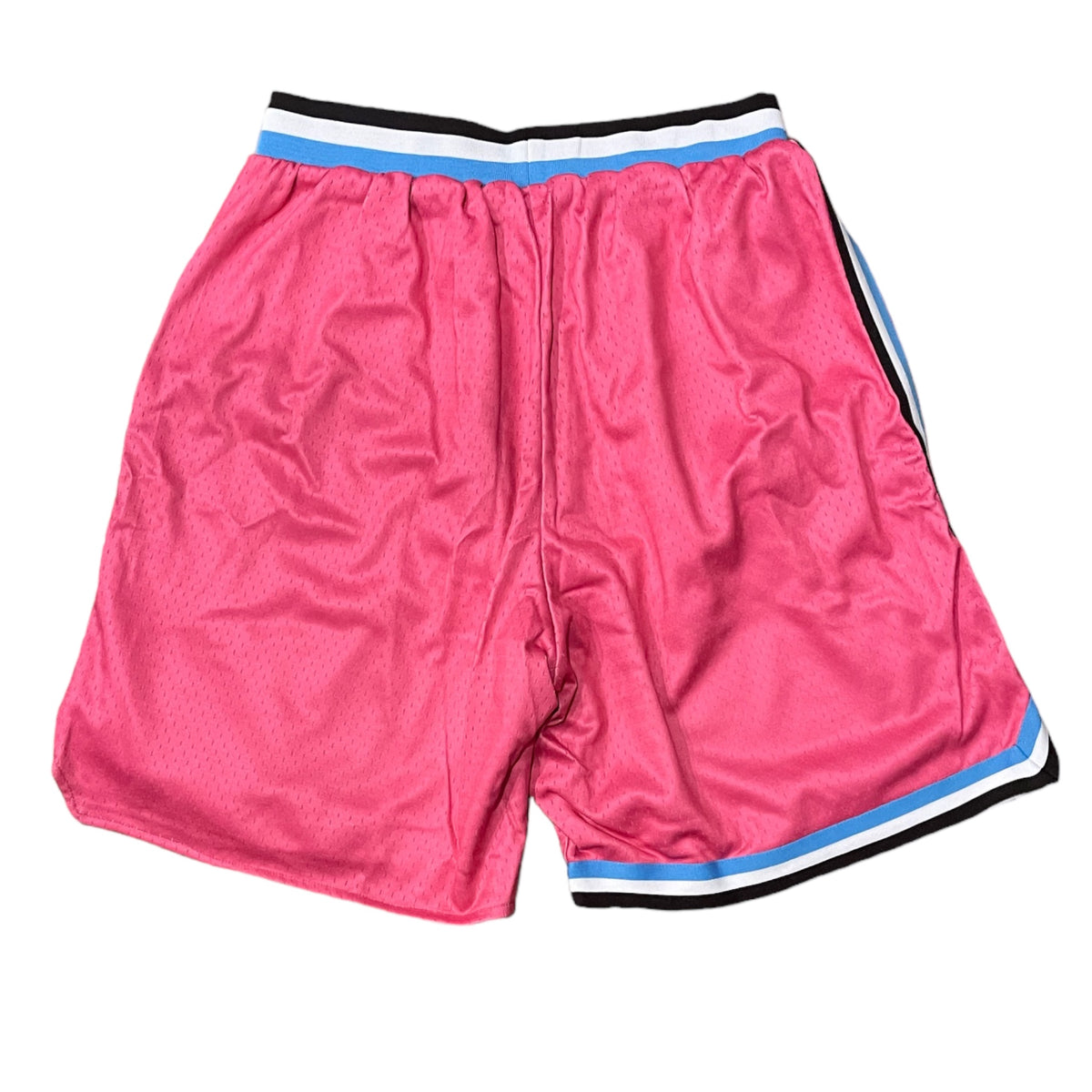 Hoop League Stitched MIA Game Ready Shorts Pink/Wht/Blk