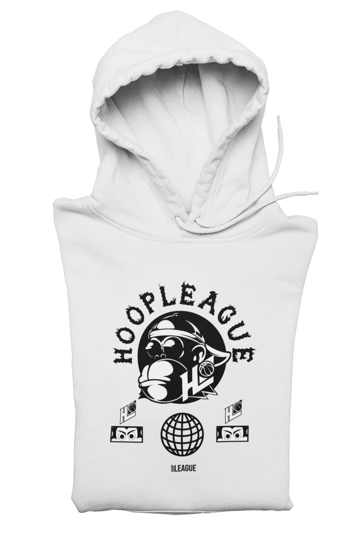 Dimes Pullover Hoodie White - Hoop League 