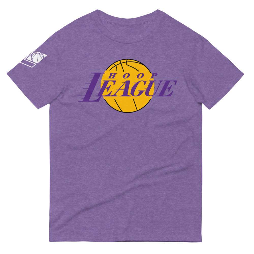 Hoop League Classic LA Purple T-Shirt | Premium T-Shirt