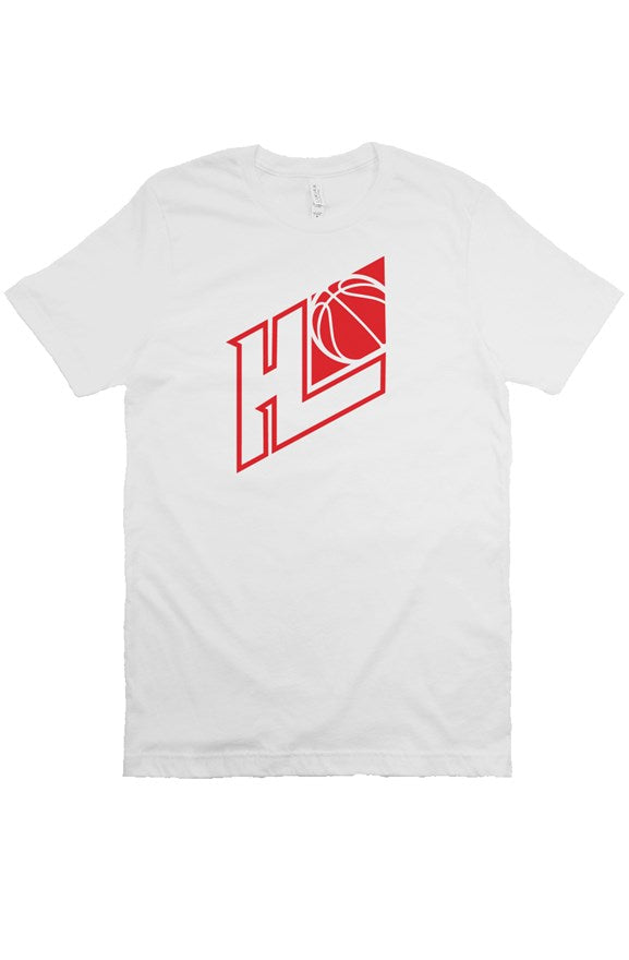 Premium Hoop League Red Logo T-Shirt | Classic T-Shirt