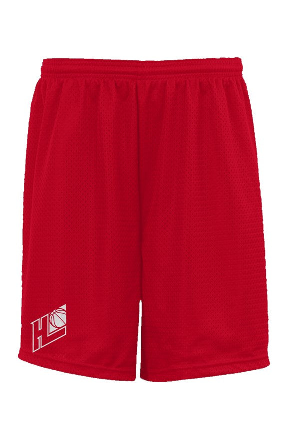 Buy Classic Mesh Gym Shorts Red - Hoop League 