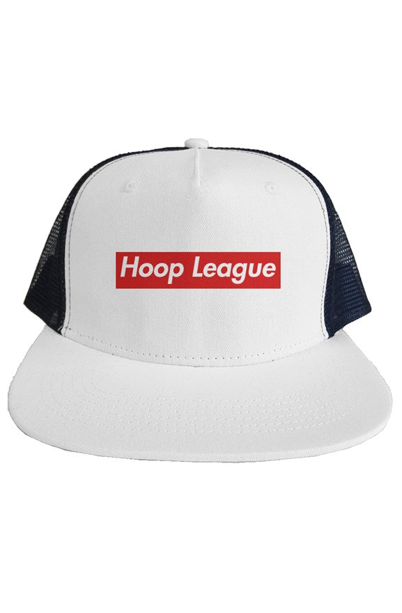 Hoop League Mesh Hat White