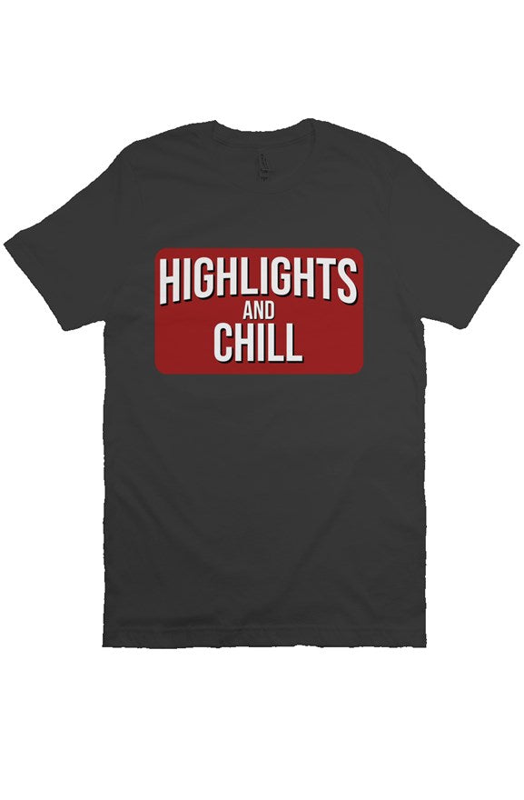 Buy Highlights & Chill T Shirt Black