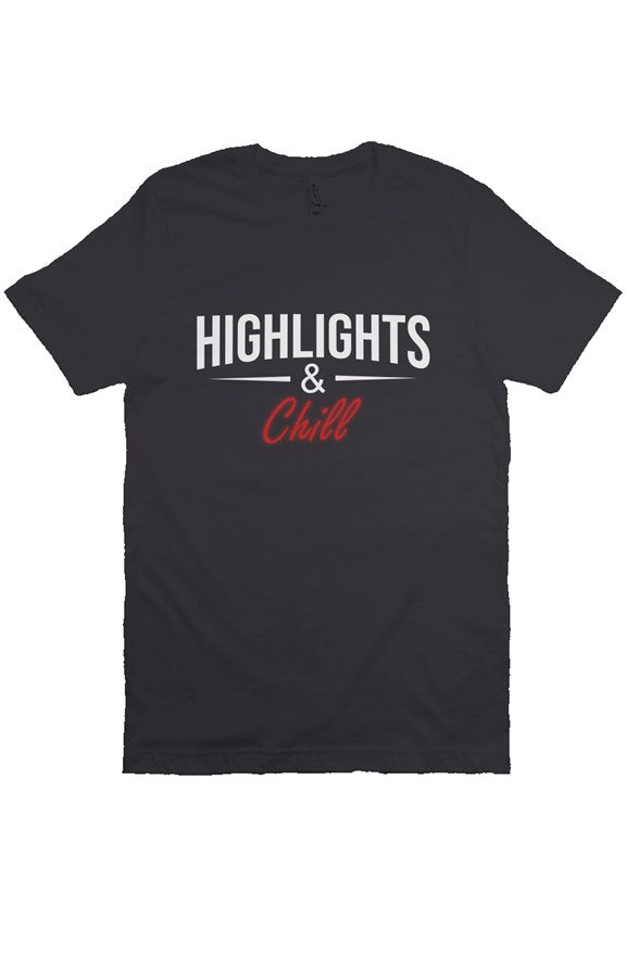 Buy Highlights & Chill T Shirt Dark Grey