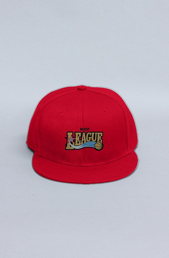 Hoop League Classic Philadelphia Snapback Red | Premium Hat