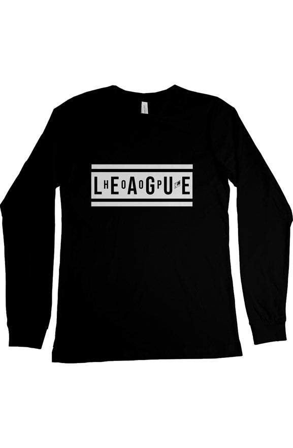 Hoop league Long Sleeve T Shirt Black | Premium T Shirt Black