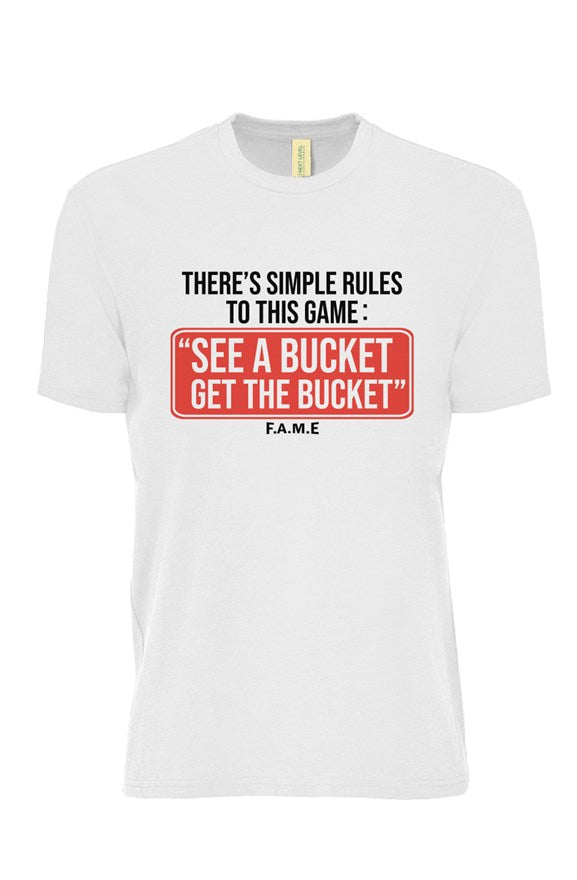 See A Bucket Get The Bucket T Shirt White