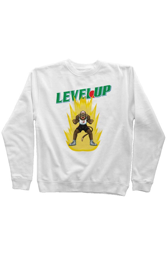 Dimes Level Up Mid Weight Sweatshirt White - Hoop League 