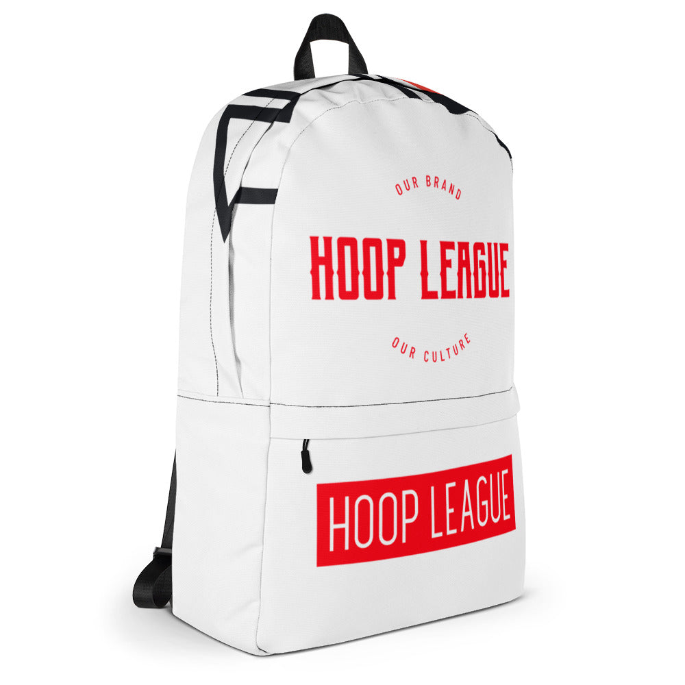 HL Our Brand Our Culture Backpack White - Hoop League 