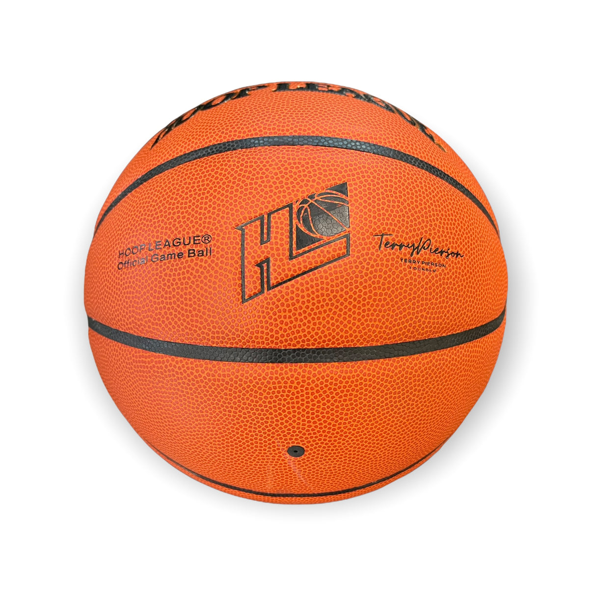 Hoop League MAX GRiP Top Microfiber Leather Indoor Game Basketball Size 29.5 ORANGE - Hoop League 