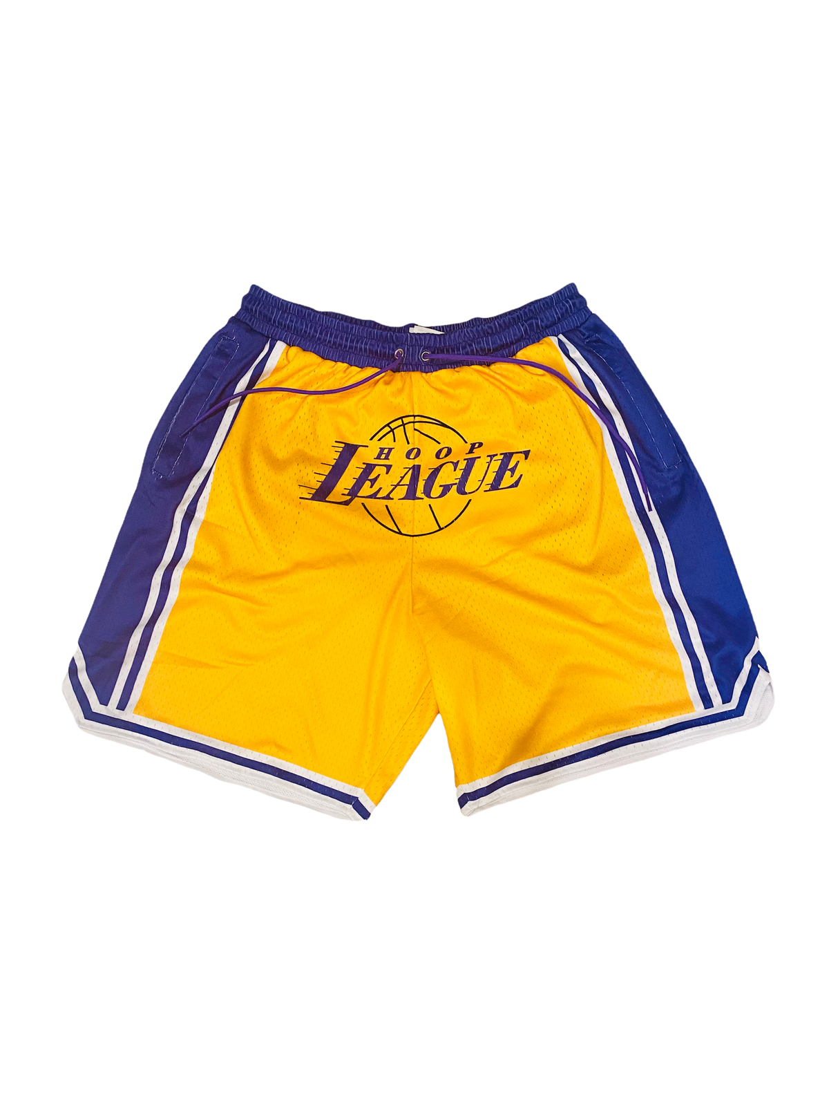 Hoop League LA Game Shorts Purple/Gold