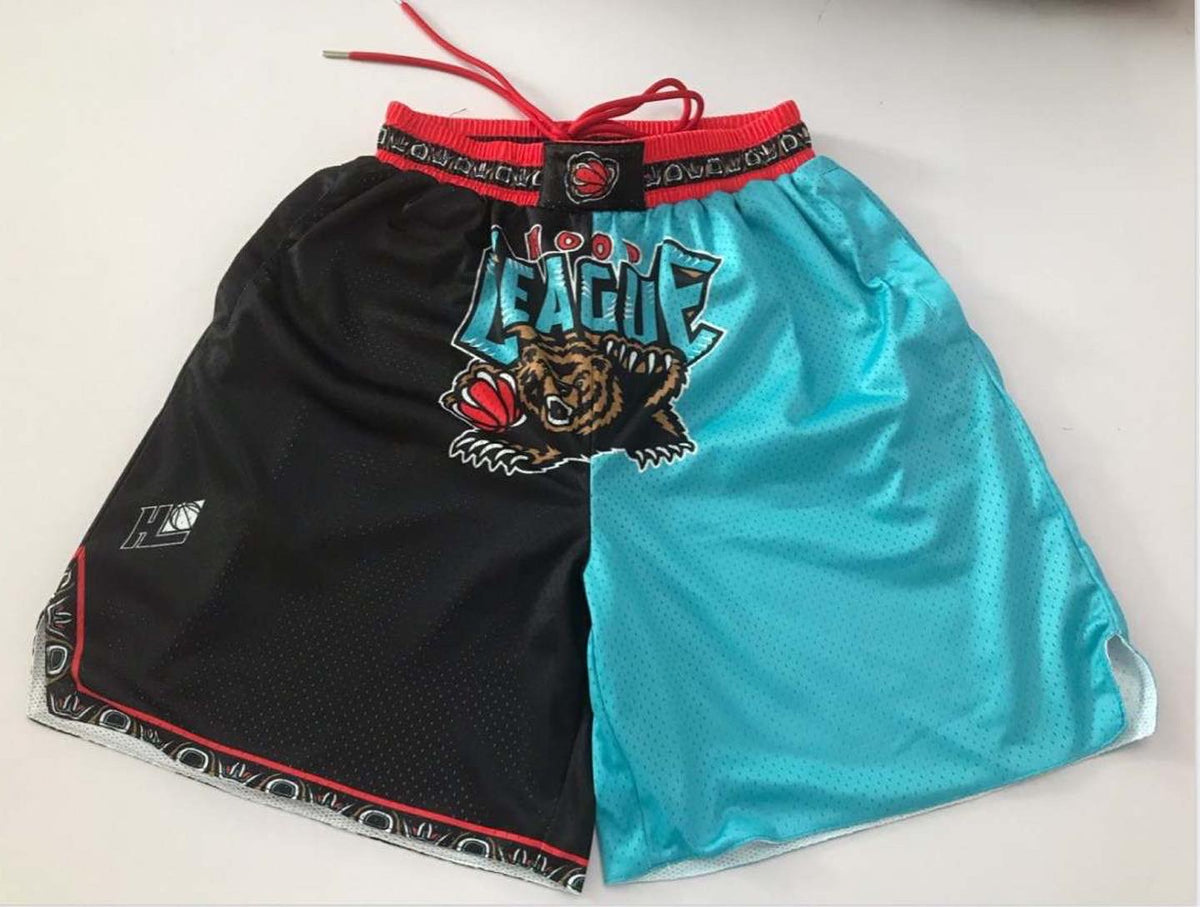 Hoop League Vancouver Game Shorts Blk/Teal