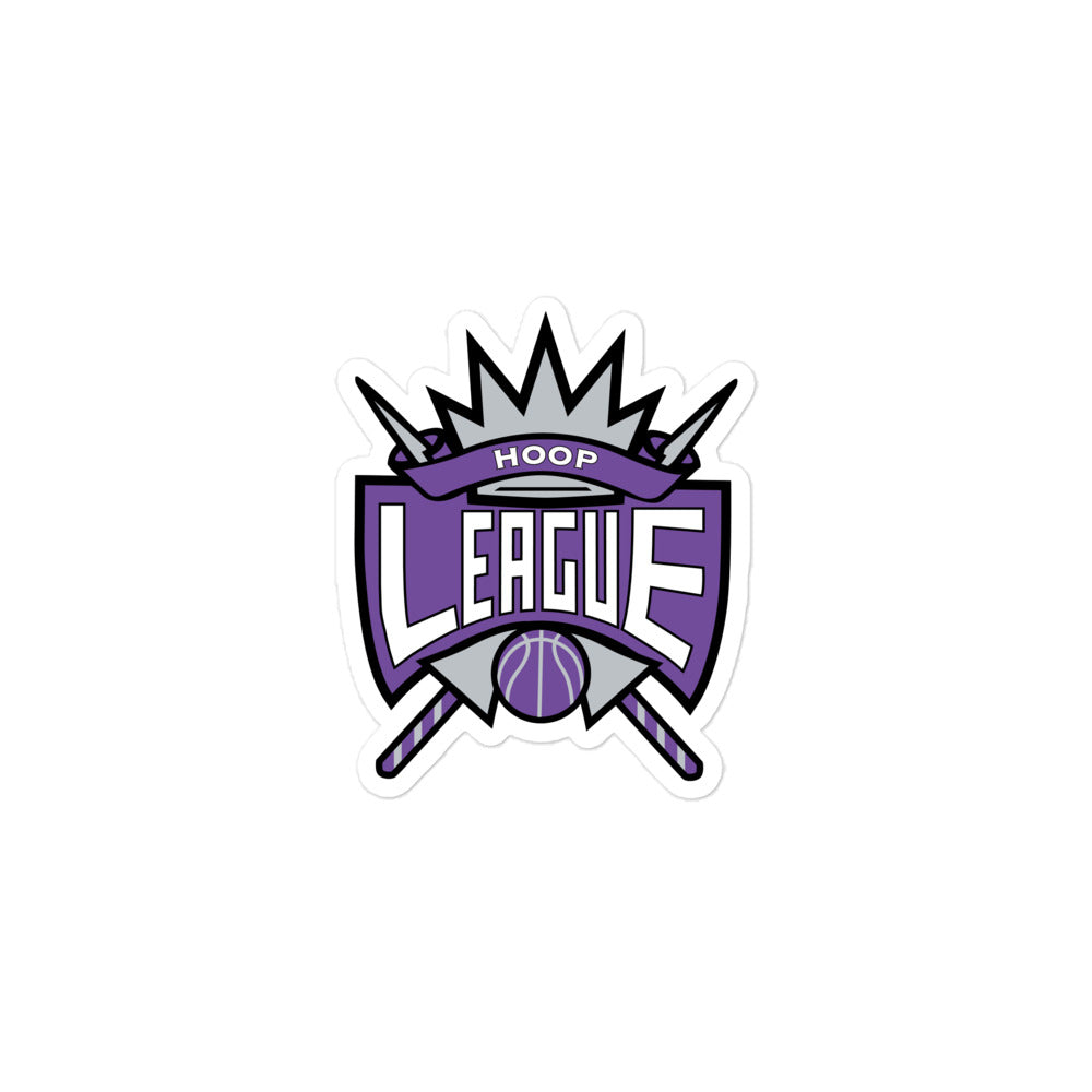 Hoop League Classic Sacramento Logo Sticker | Premium Sticker