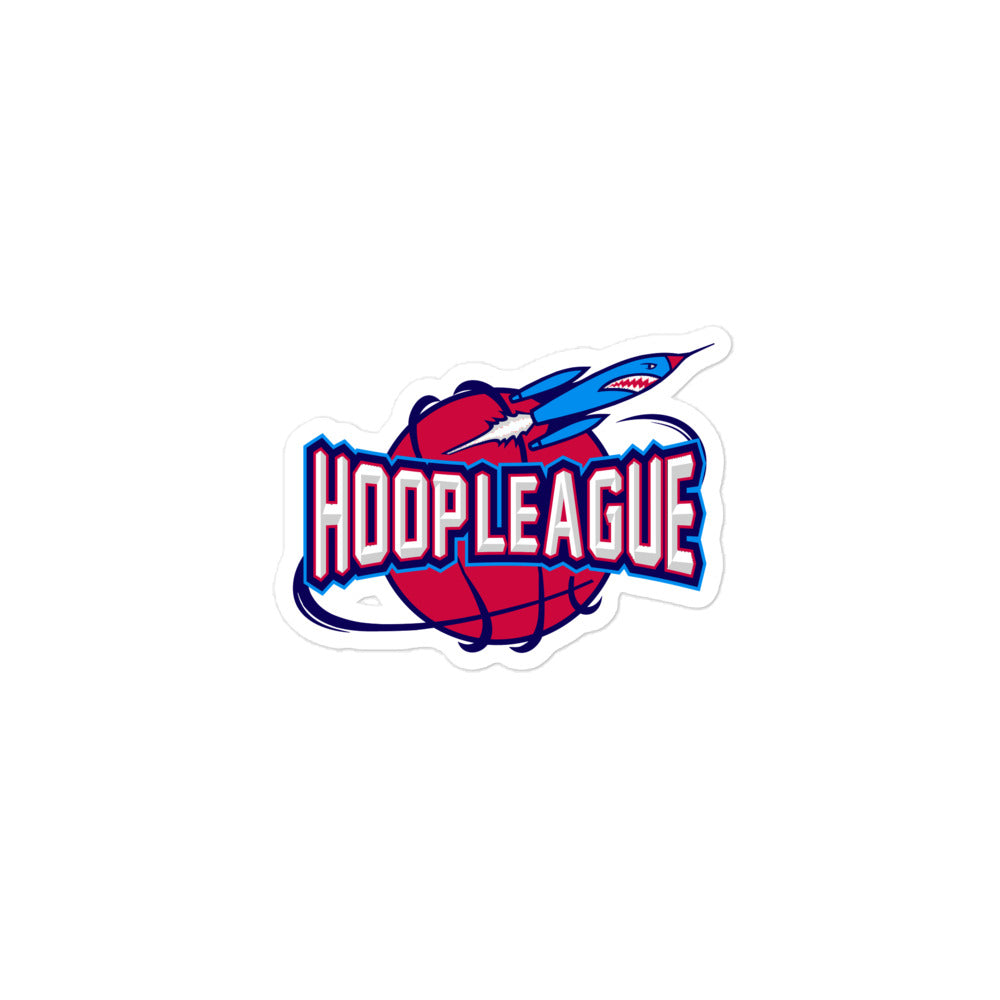 Hoop League Classic Houston Vinyl Sticker - Hoop League 