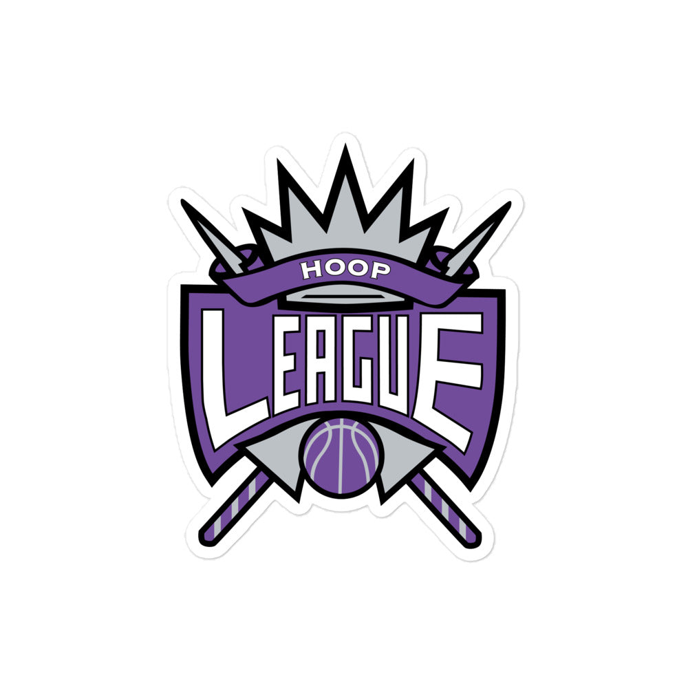 Hoop League Classic Sacramento Logo Sticker - Hoop League 