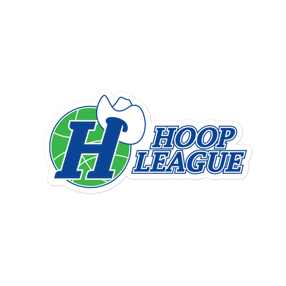 Hoop League Classic Dallas Vinyl Sticker - Hoop League 