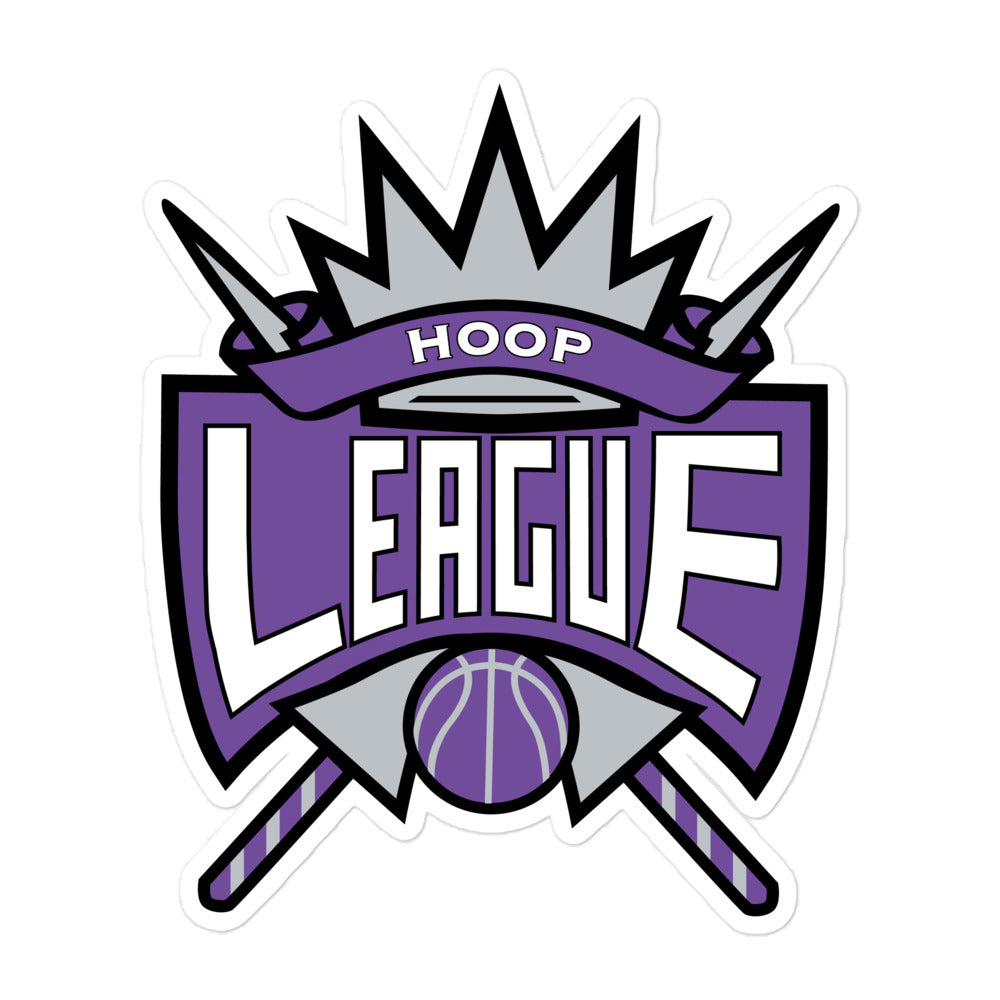 Hoop League Classic Sacramento Logo Sticker - Hoop League 