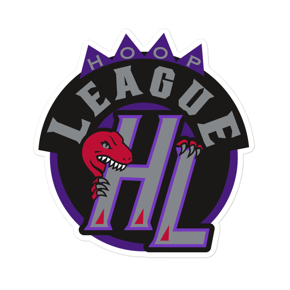 Hoop League Classic Toronto Sticker - Hoop League 
