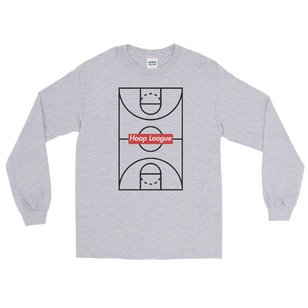 Hoop League Full Court Men’s Long Sleeve Shirt | Streetwear