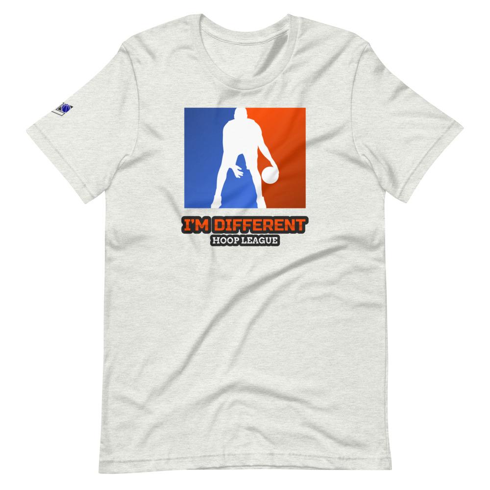 HoopLeague I’m Different Short-Sleeve Unisex T-Shirt - Hoop League 