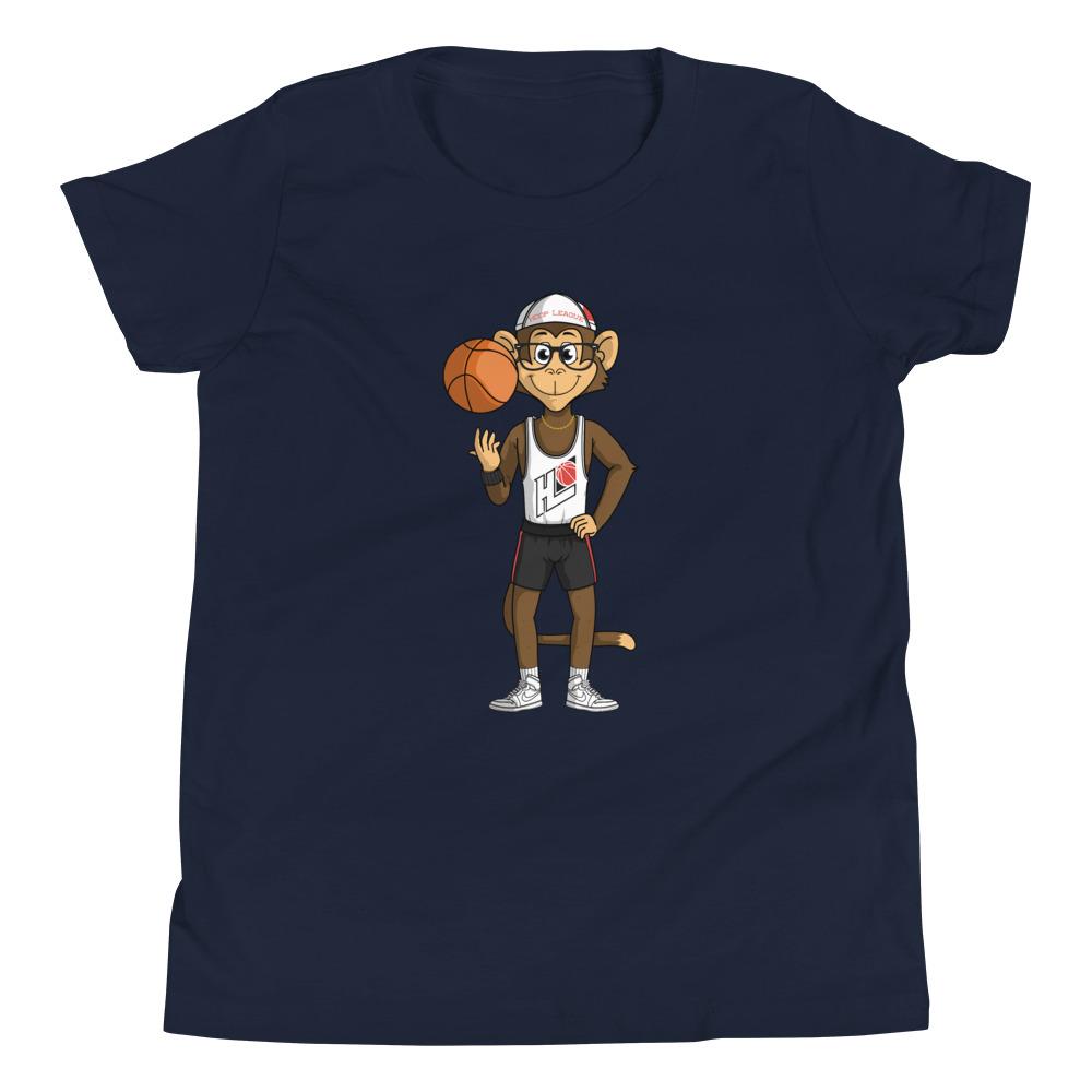 Dimes Mascot Youth Short Sleeve T-Shirt - Hoop League 