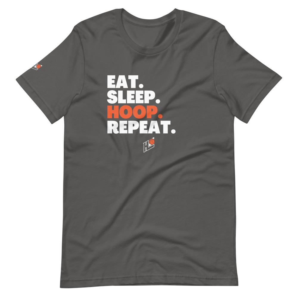 Eat Sleep Short-Sleeve T-Shirt - Hoop League 