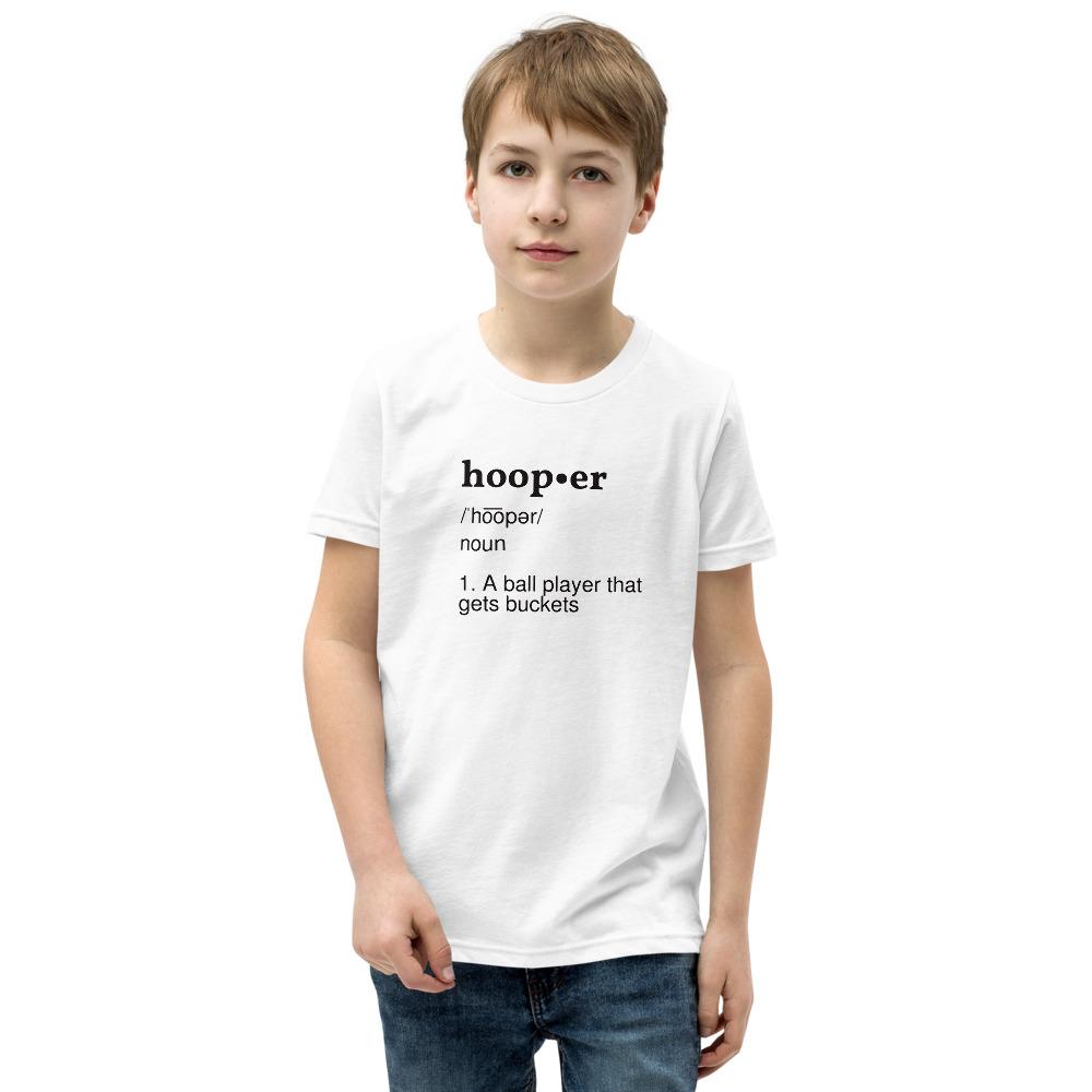 HoopLeague Hooper Definition Youth Short Sleeve T-Shirt - Hoop League 