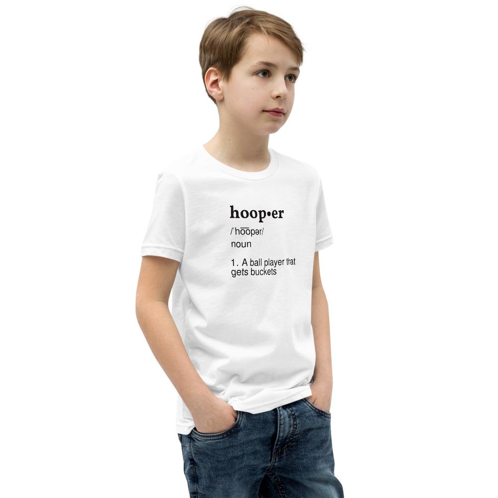 HoopLeague Hooper Definition Youth Short Sleeve T-Shirt - Hoop League 