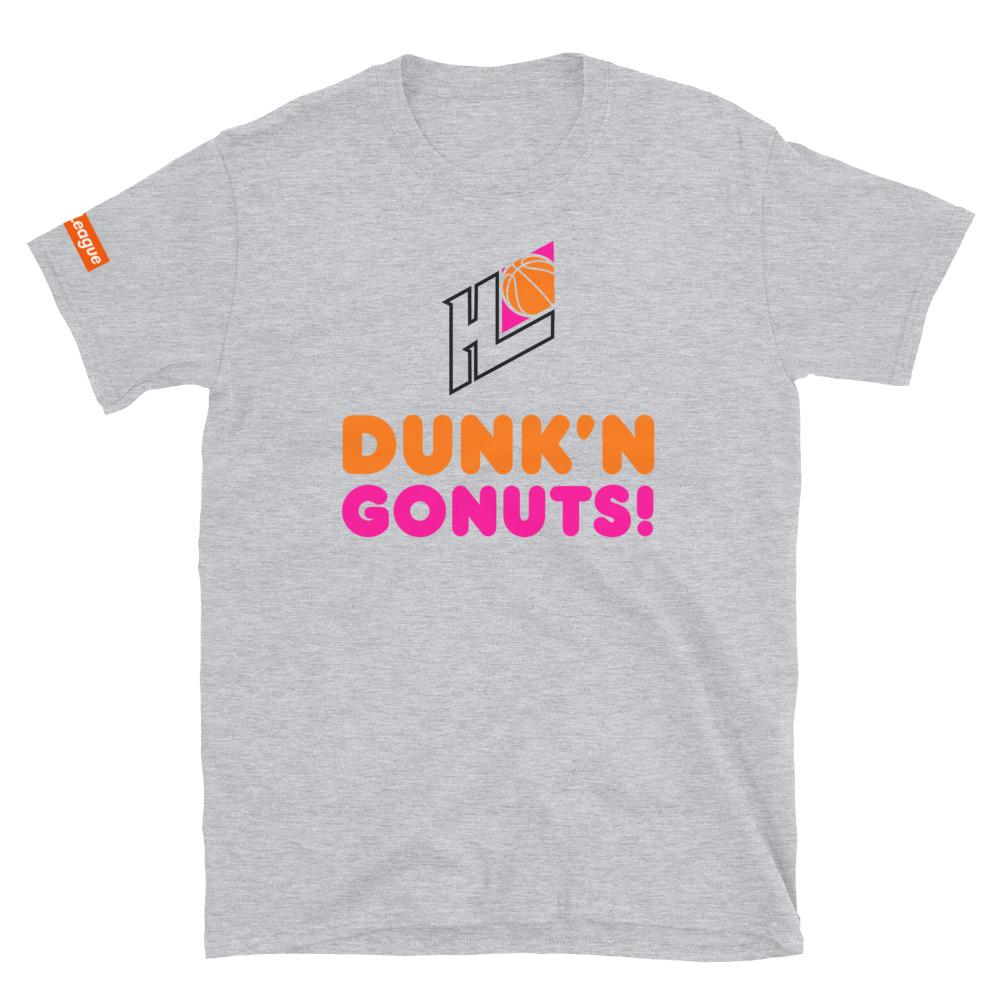 Dunk’n GoNuts Short-Sleeve T-Shirt - Hoop League 