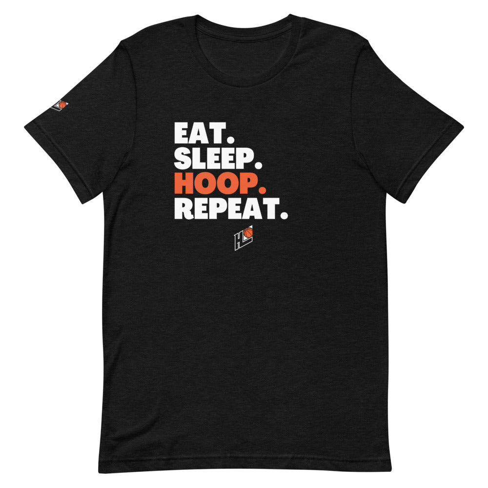 Eat Sleep Short-Sleeve T-Shirt - Hoop League 