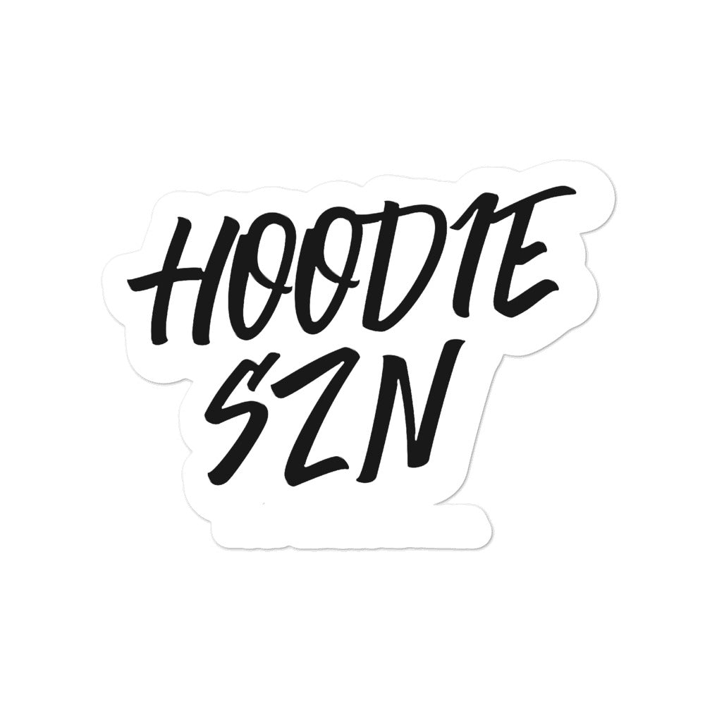 Hoop League Hoodie Szn Bubble-free stickers | Basketball