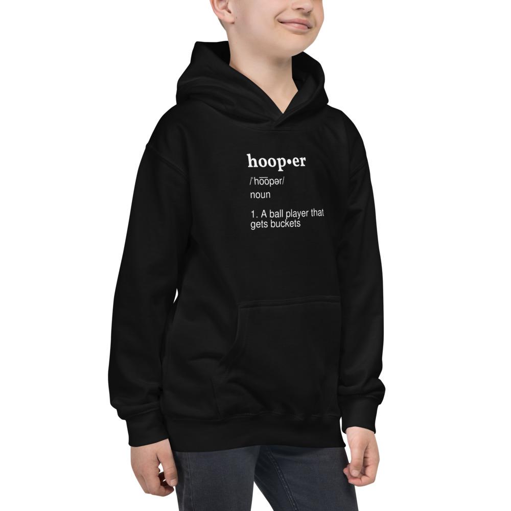 Hoop League Hoopers Definition Youth Hoodie | streetwear
