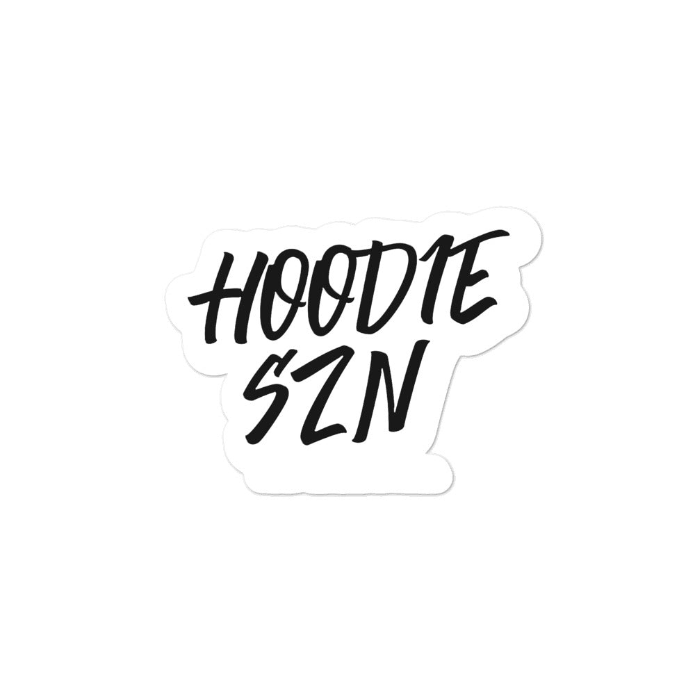 Hoop League Hoodie Szn Bubble-free stickers | Basketball