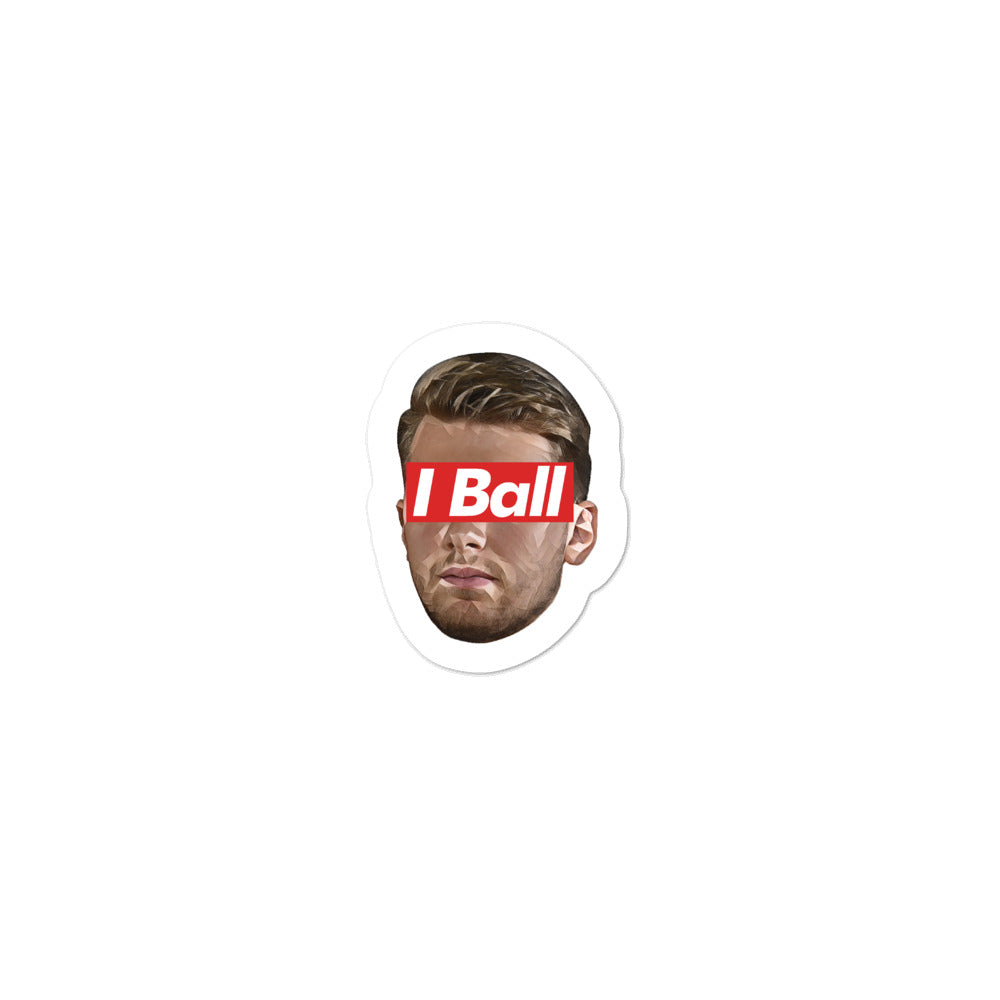 Hoop League I Ball Luka Bubble-free stickers | stickers accessories
