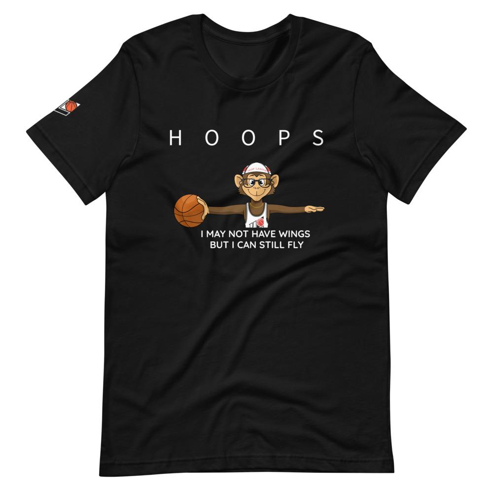 HoopLeague Hoops Wings Unisex T-Shirt - Hoop League 