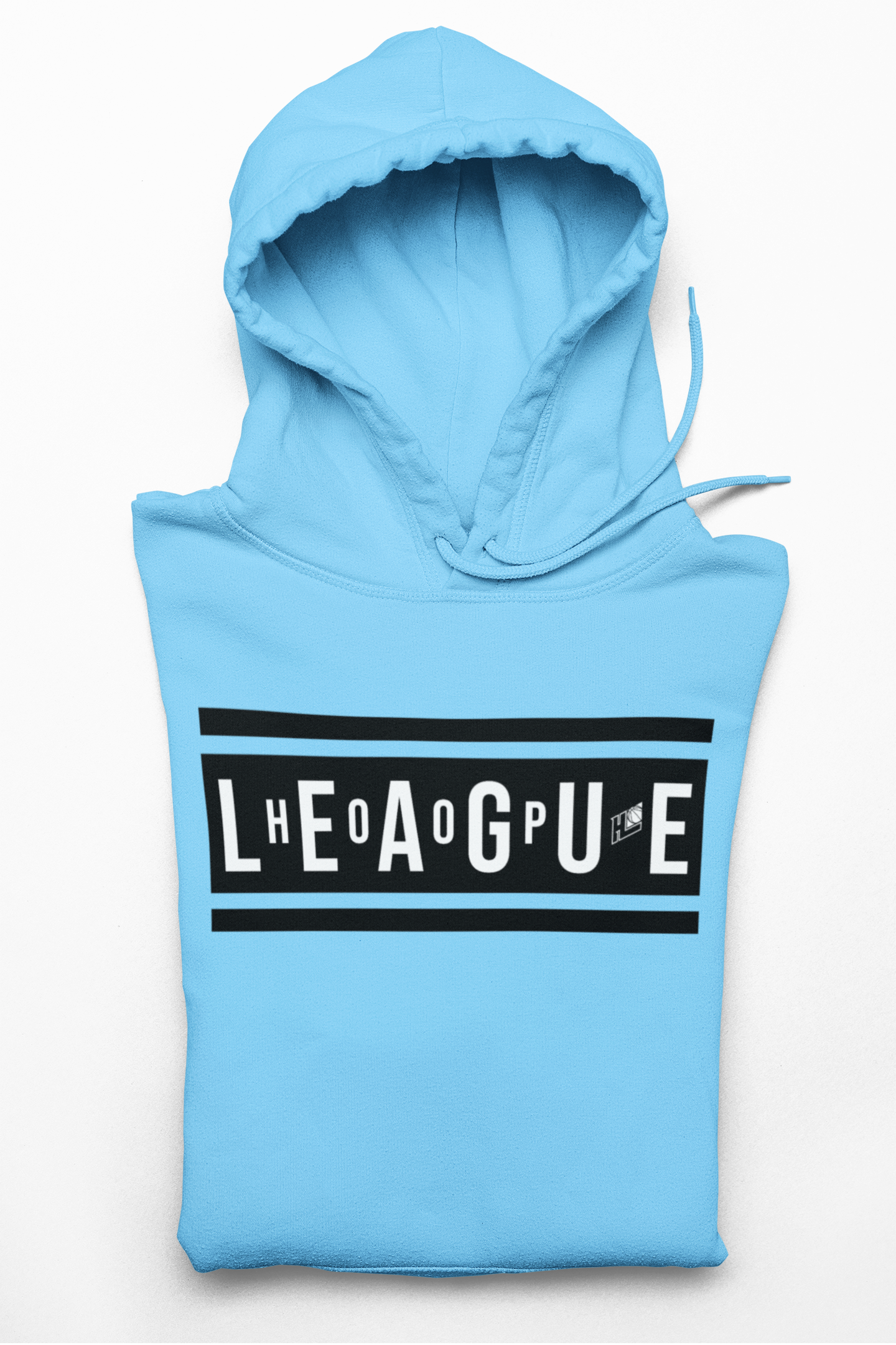 Hoop League Pullover Hoodie Blue Aqua | Best Hoodie