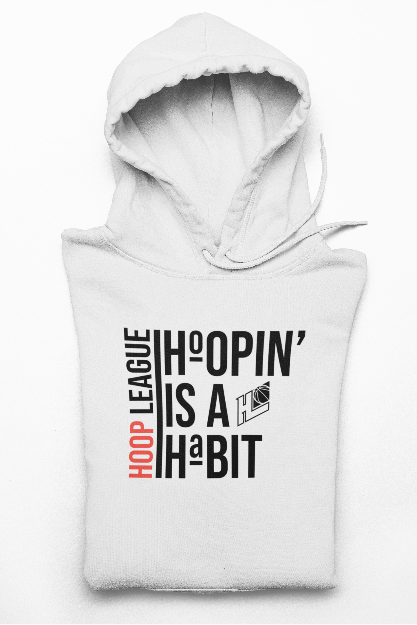 Hoopin' is a Habit Hoodie | Premium Hoodie
