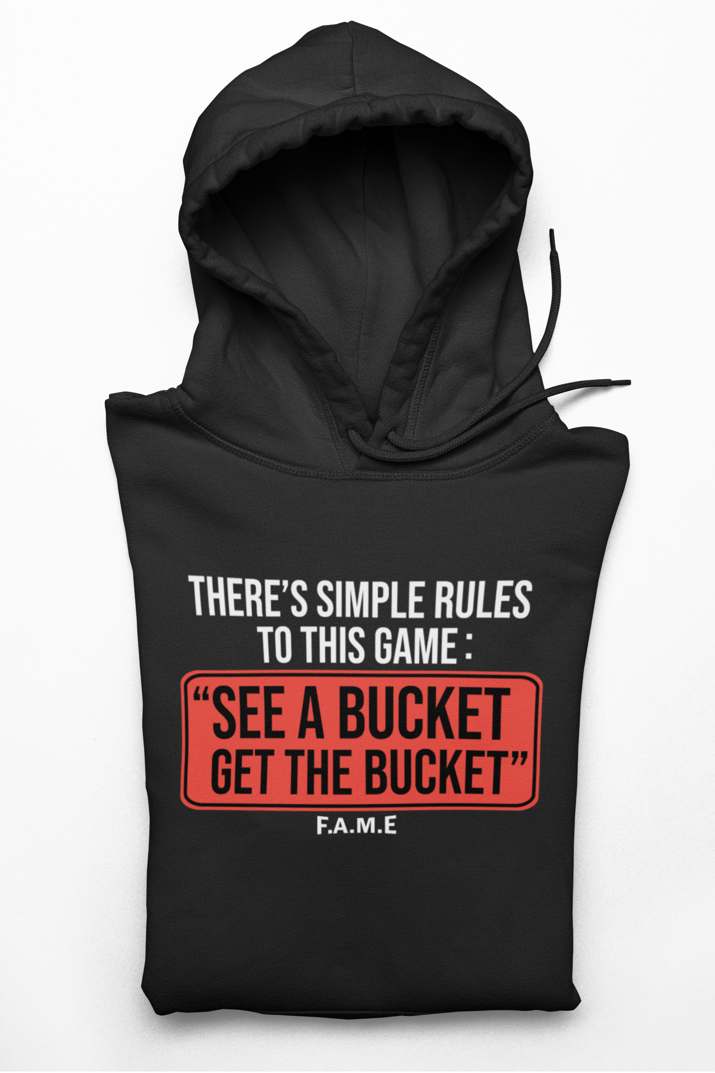 Simple Rules Pullover Hoodie Black | Streetwear Hoodie