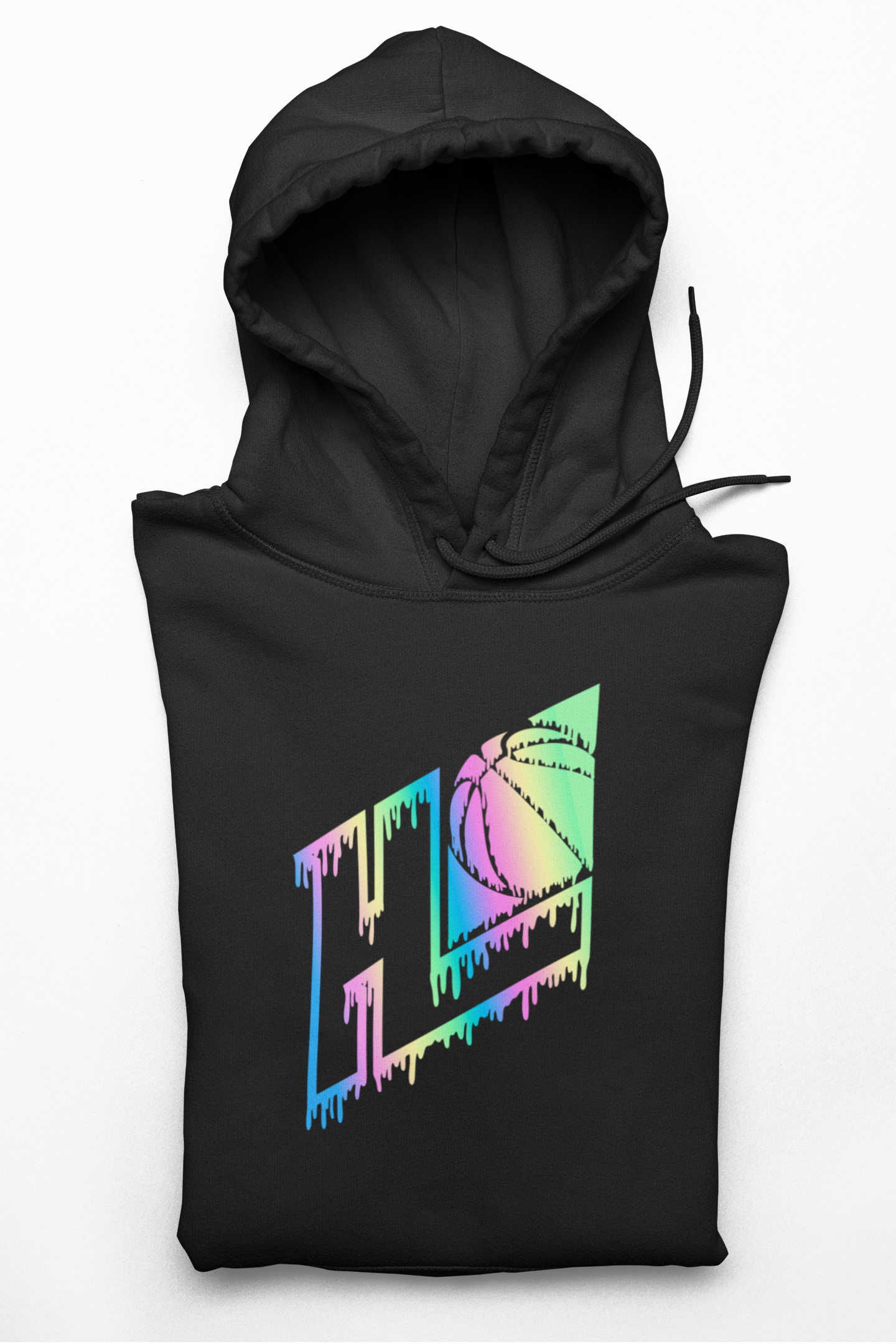 Rainbow Ice Drip Pullover Hoodie | Premium Hoodie