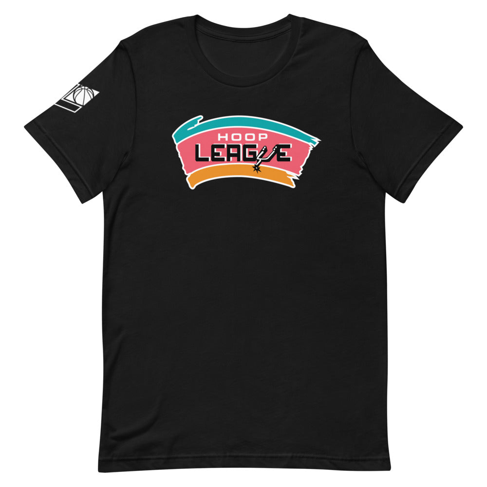 Hoop League Classic San Antonio T-Shirt | Hoop League Tee